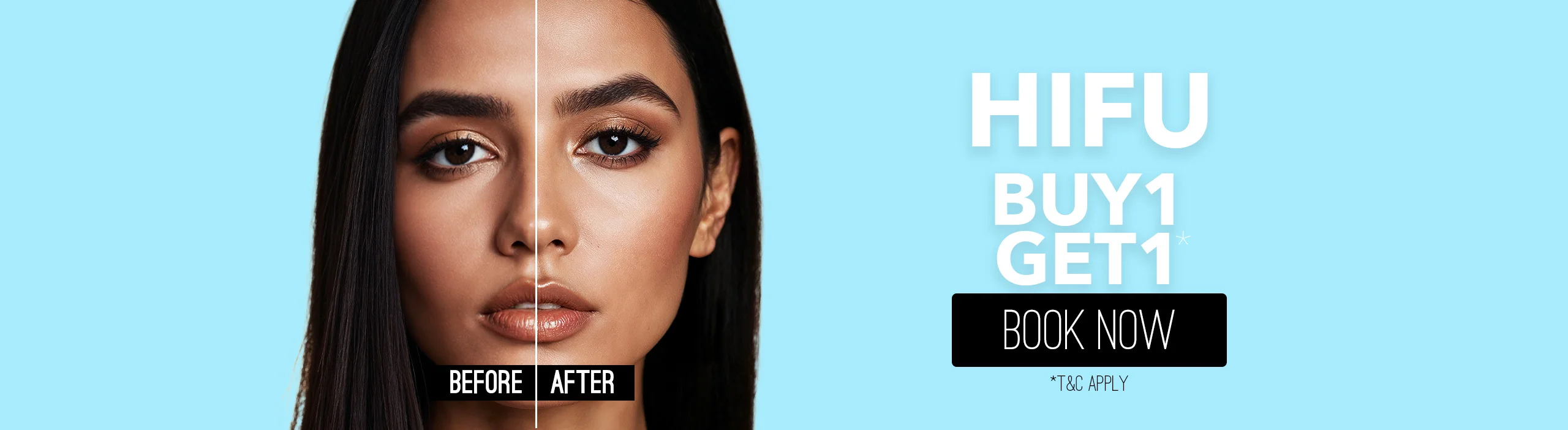 Clinic offer for HIFU Skin tightening facial Buy 1 Get 1