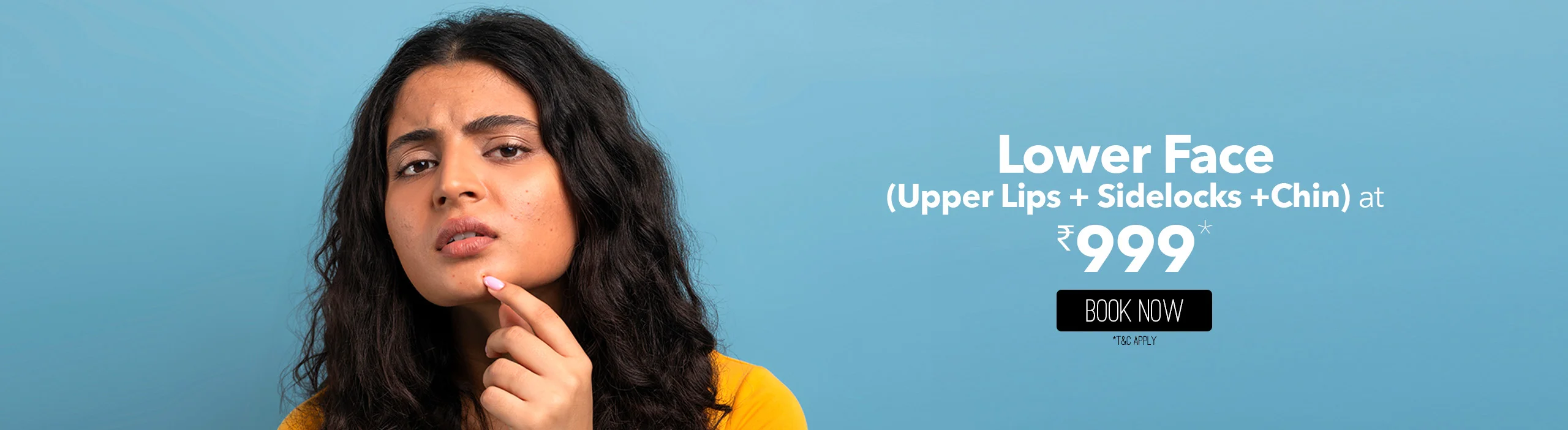 Laser hair removal at just 999