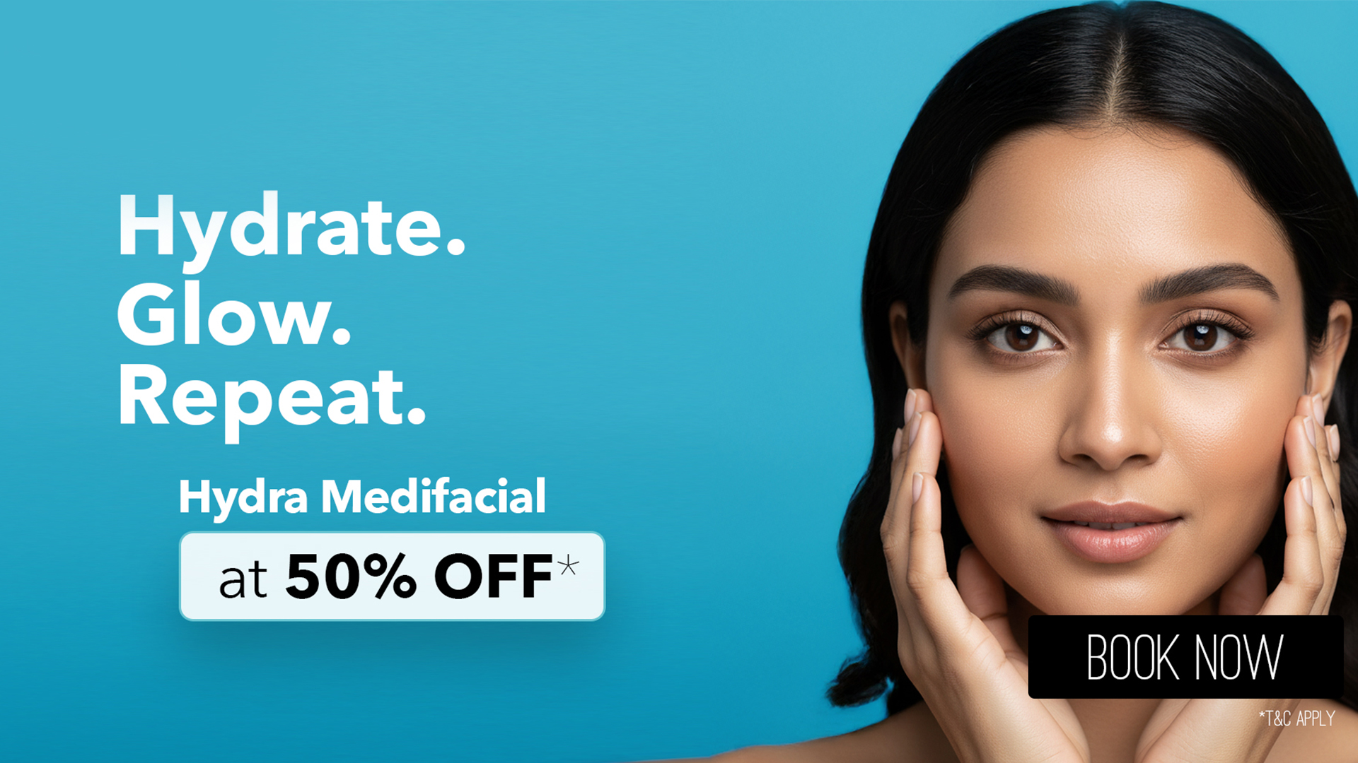 Hydrafacial 50% off