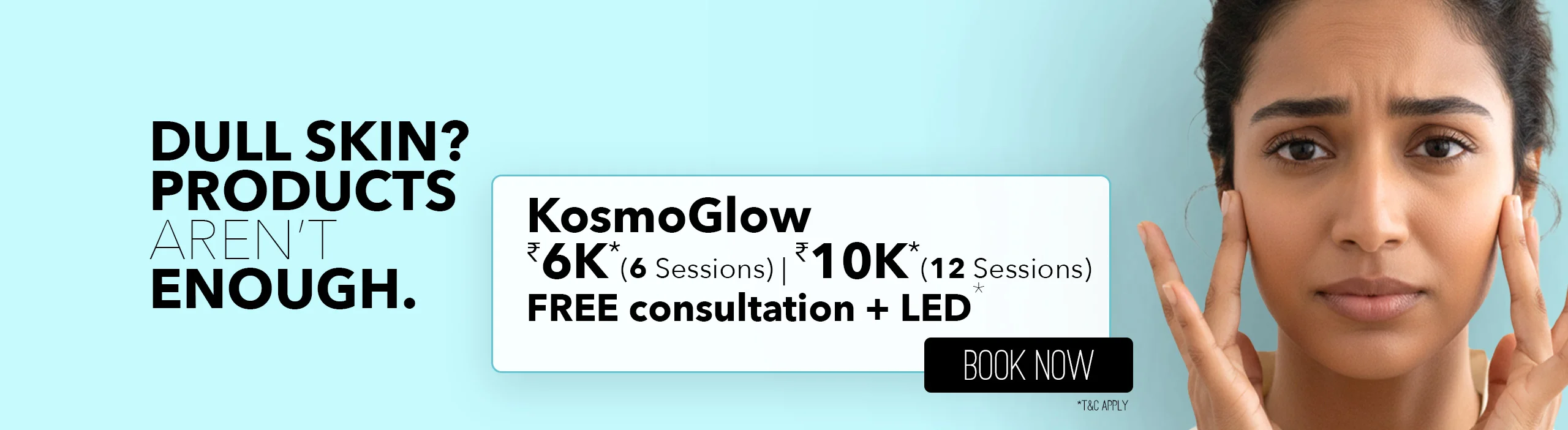 kosmoglow facial in bangalore