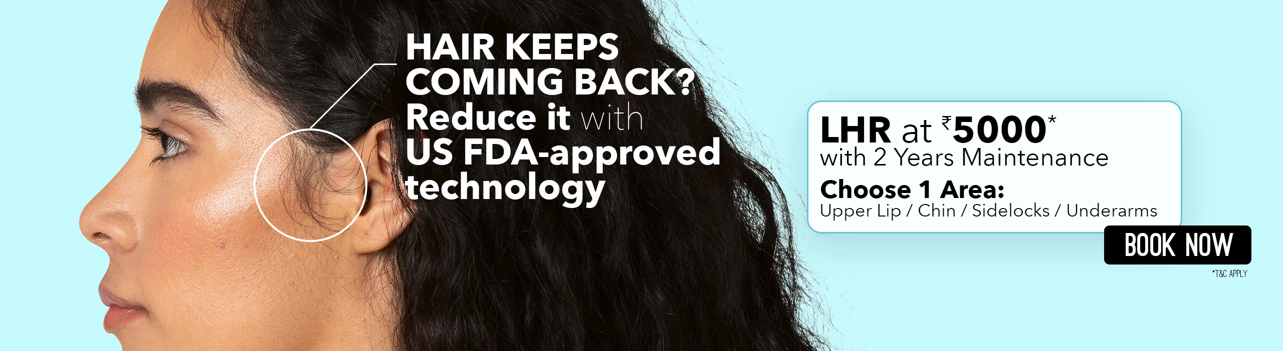 unwanted hair removal in Bangalore