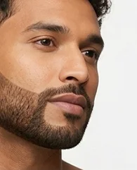 LHR beard shaping and neckline for men