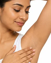 LHR for women underarm hair reduction treatment