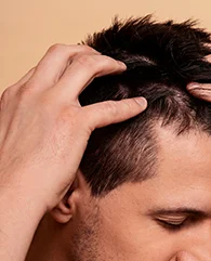 Weak hair roots treatment